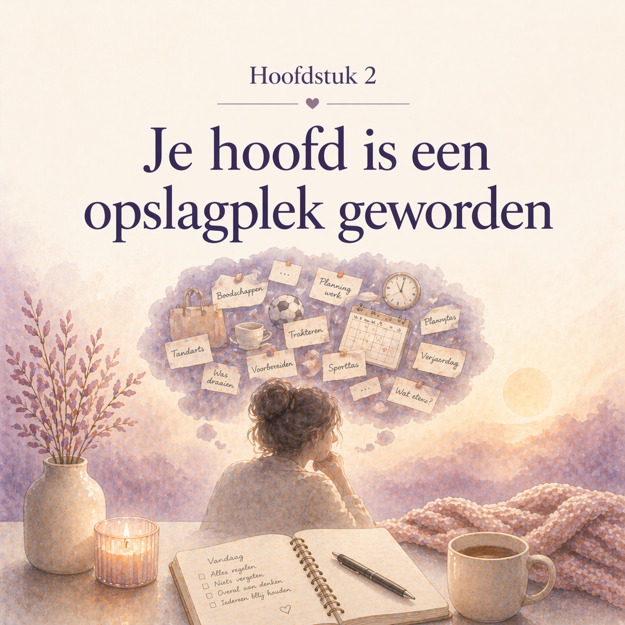 Je Hoofd Staat Nooit Uit: Bevrijd jezelf van mentale ruis, keuzestress en constante druk
