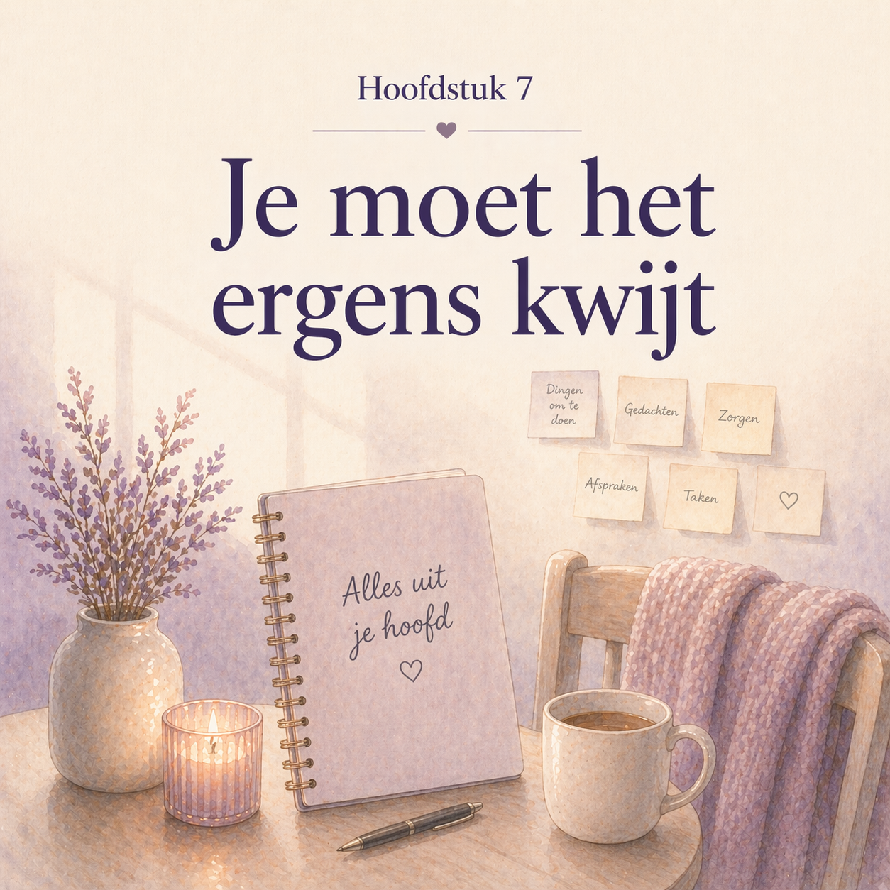 Je Hoofd Staat Nooit Uit: Bevrijd jezelf van mentale ruis, keuzestress en constante druk