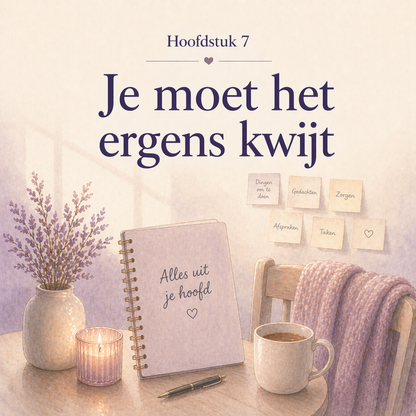 Je Hoofd Staat Nooit Uit: Bevrijd jezelf van mentale ruis, keuzestress en constante druk