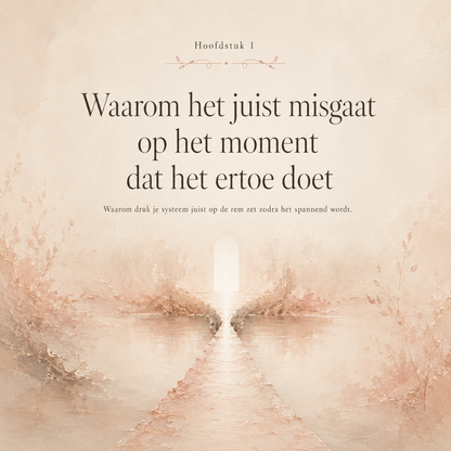 Als Je Hoofd Op Slot Schiet: Aanwezig blijven wanneer je systeem in de rem schiet