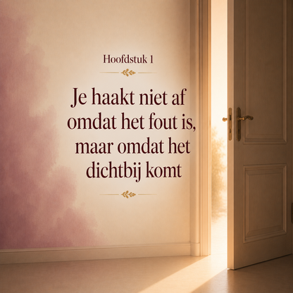 Als Liefde Dichtbij Komt: over bindingsangst, twijfel en de moed om liefde toe te laten zonder jezelf kwijt te raken.