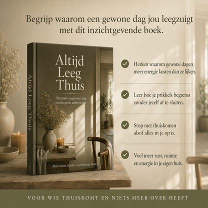 Altijd Leeg Thuis : Waarom een gewone dag jou sloopt en anderen niet