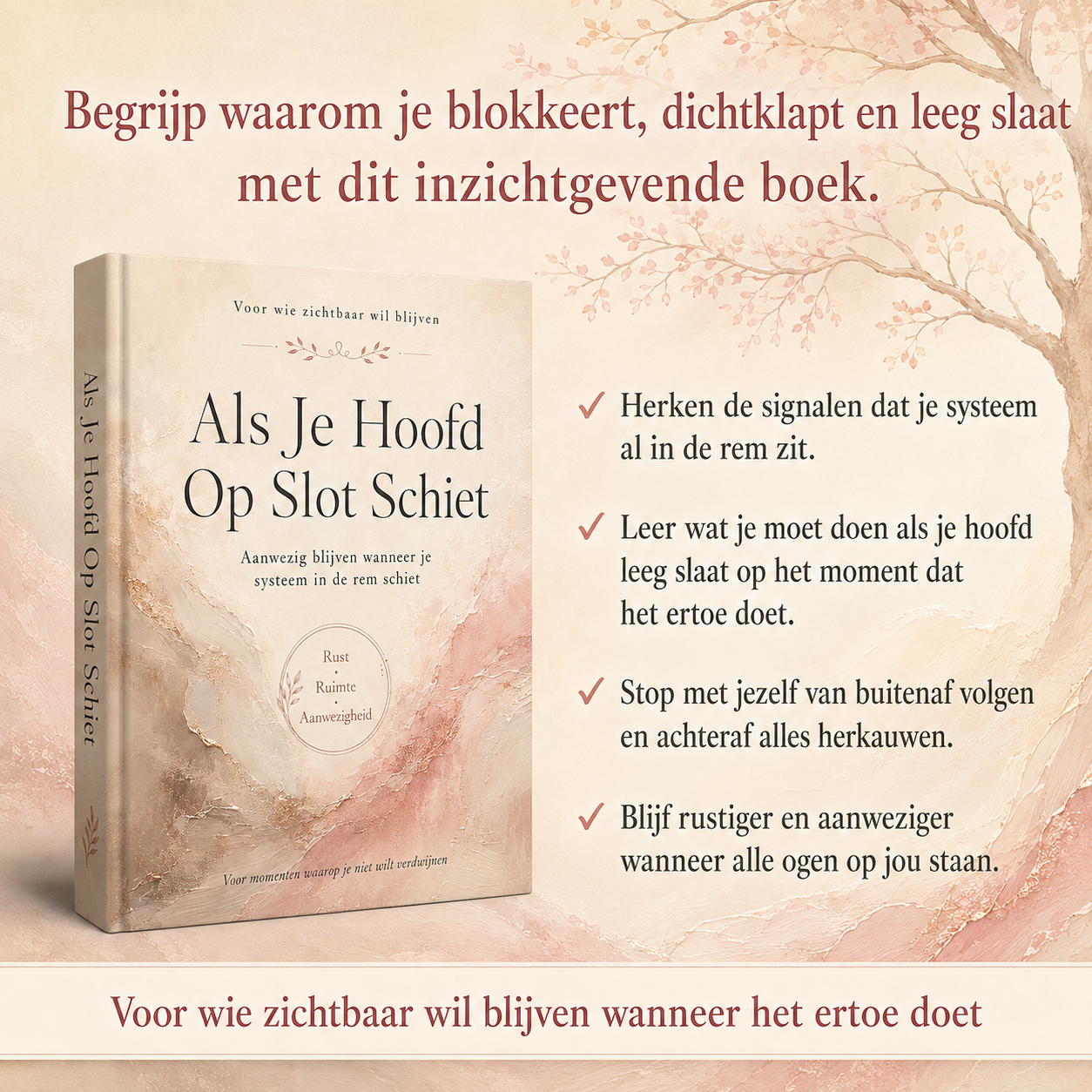 Als Je Hoofd Op Slot Schiet: Aanwezig blijven wanneer je systeem in de rem schiet