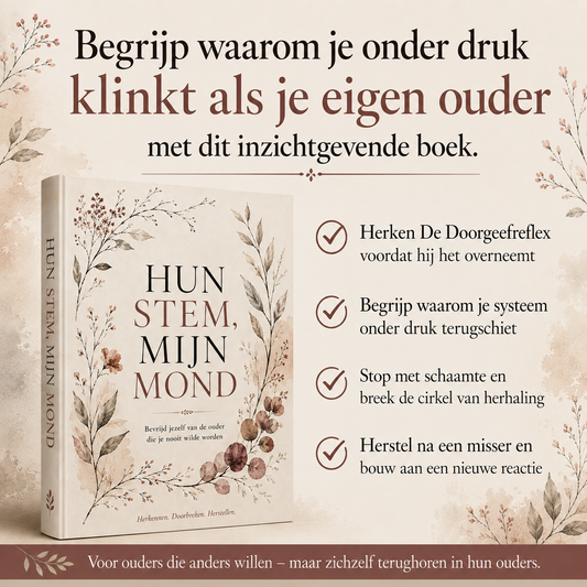 Hun Stem, Mijn Mond : Bevrijd jezelf van de ouder die je nooit wilde worden.