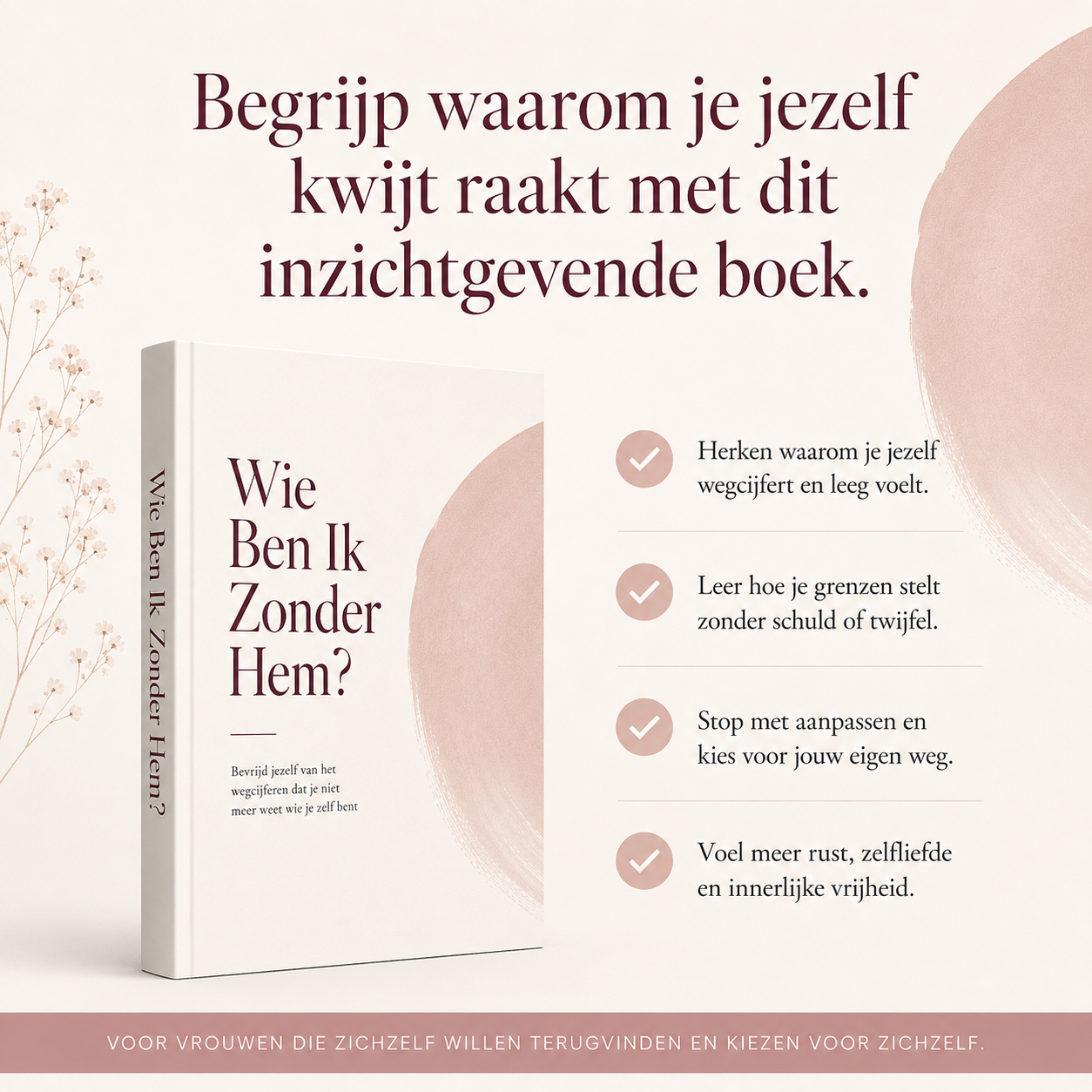 Wie Ben Ik Zonder Hem? : Bevrijd jezelf van het wegcijferen dat je niet meer weet wie je zelf bent