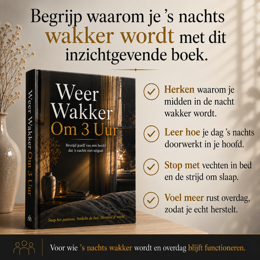 Weer Wakker Om 3 Uur : Bevrijd jezelf van een hoofd dat 's nachts niet uitgaat