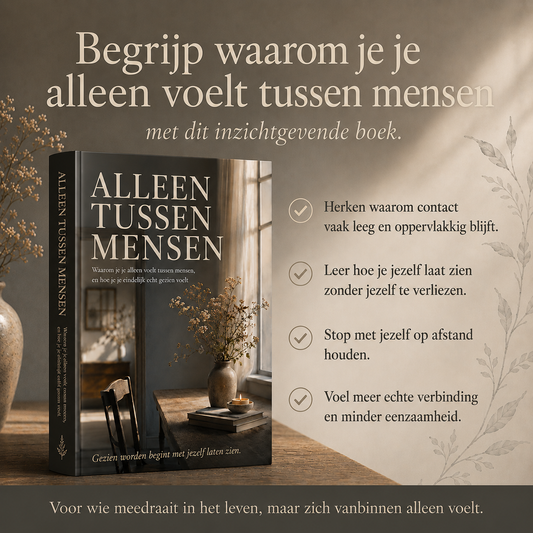 Alleen Tussen Mensen : Waarom je je alleen voelt tussen mensen, en hoe je je eindelijk echt gezien voelt