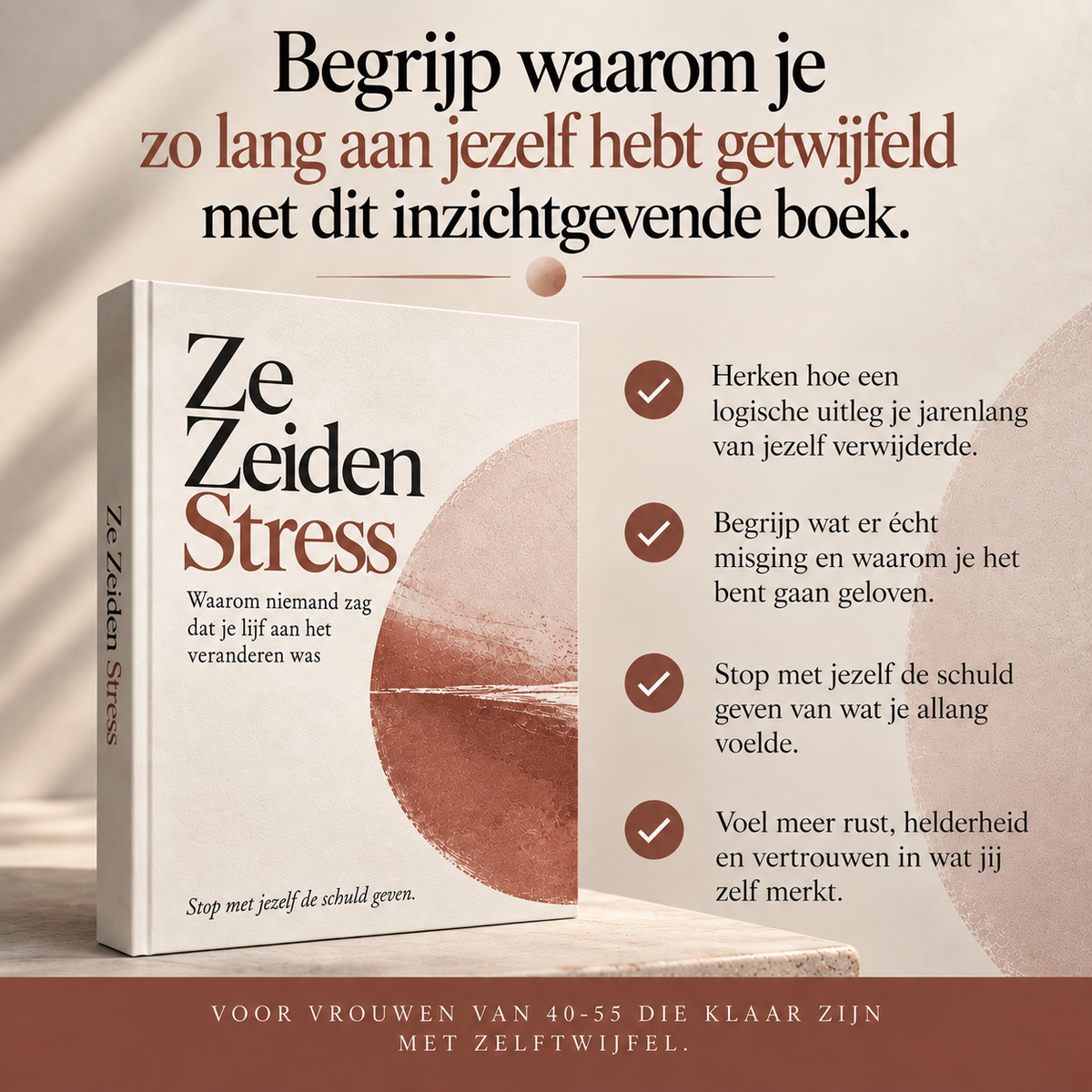 Ze Zeiden Stress : Waarom niemand zag dat je lijf aan het veranderen was