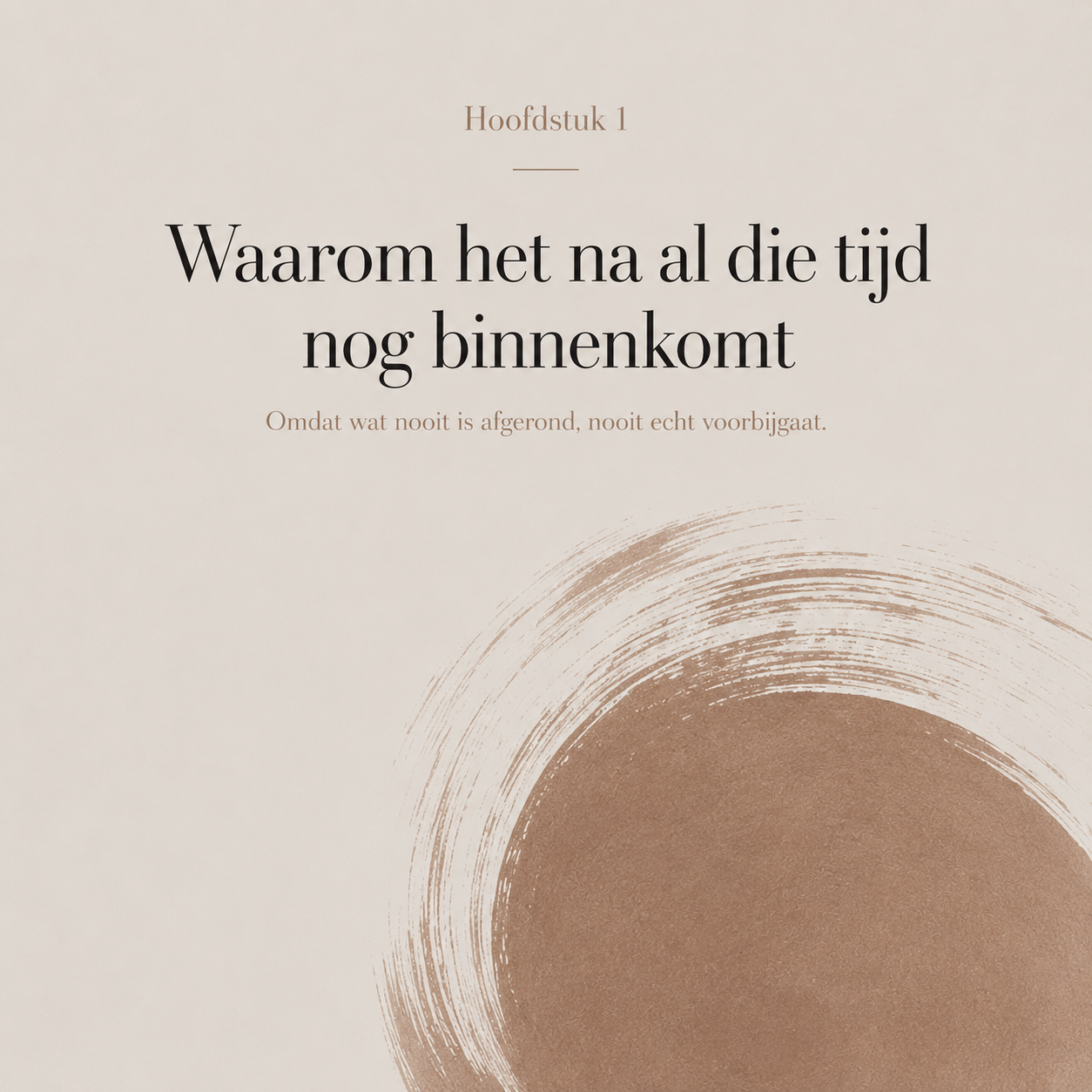 Te Laat Voor Sorry : Hoe je loskomt van een band die nooit is rechtgezet