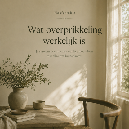 Eindelijk niet meer overprikkeld : Bevrijd jezelf van het gevoel altijd te veel te zijn