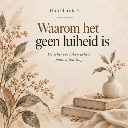 Het Was Nooit Luiheid : Je deed dubbel werk. Niemand zag de helft.