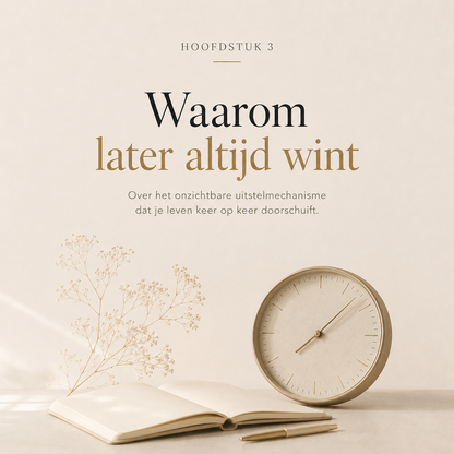 Als Dit Voorbij Is, Ga Ik Leven : Waarom je je leven blijft uitstellen naar later — en waarom dat later nooit komt.