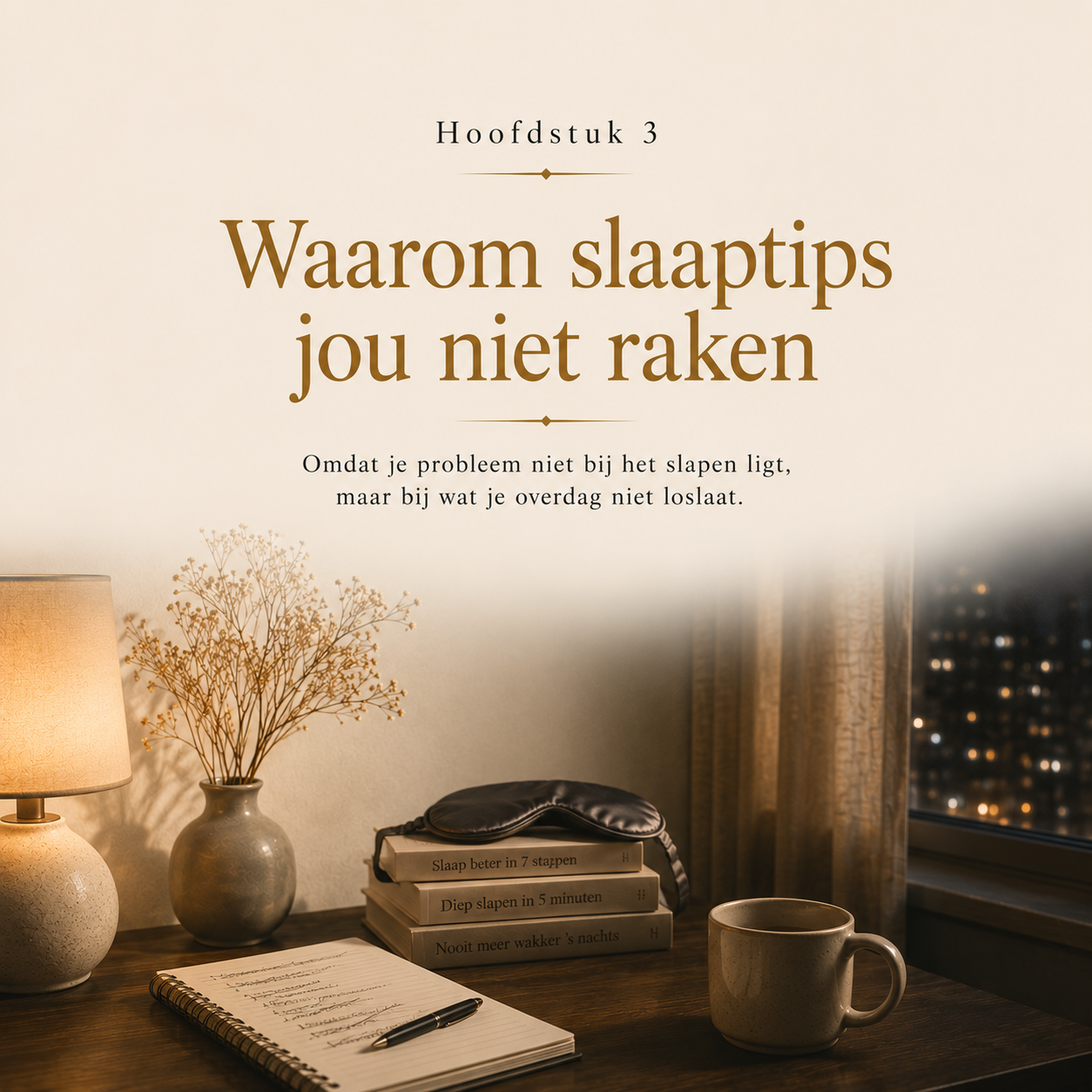 Weer Wakker Om 3 Uur : Bevrijd jezelf van een hoofd dat 's nachts niet uitgaat