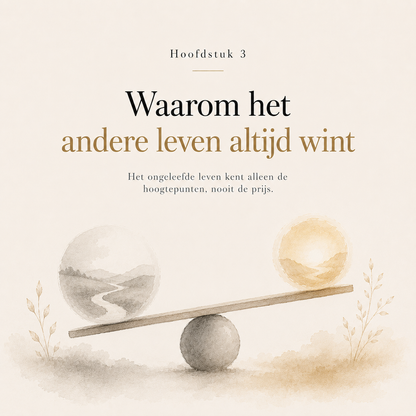 De Persoon Die Je Had Kunnen Zijn : Waarom je vecht tegen een leven dat nooit bestond