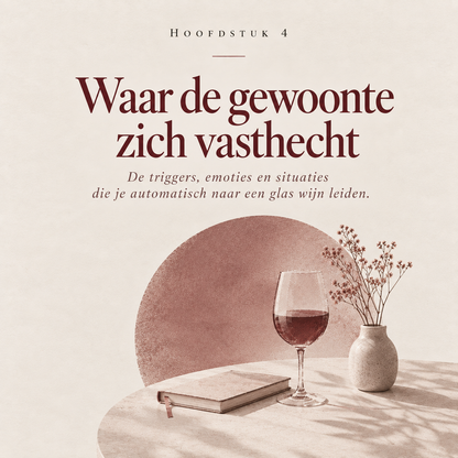 Dat Ene Glas Wijn : Waarom stoppen zo moeilijk is bij iets wat niemand een probleem vindt.