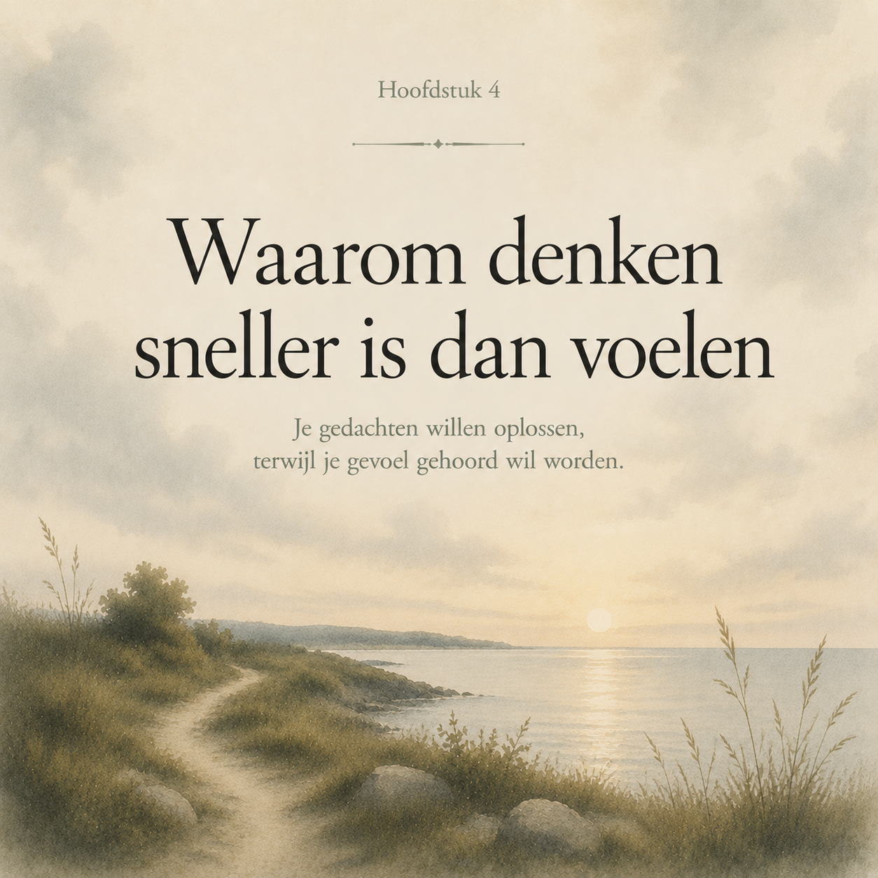 De Emotionele Noodrem : Voor iedereen die wel iets voelt, maar er niet bij kan