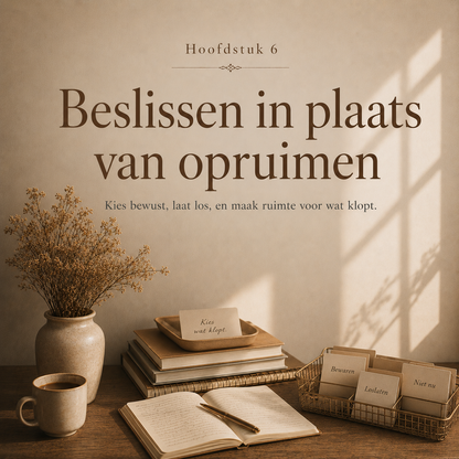Waar Moet Ik Beginnen : Bevrijd jezelf van een huis vol uitgestelde beslissingen
